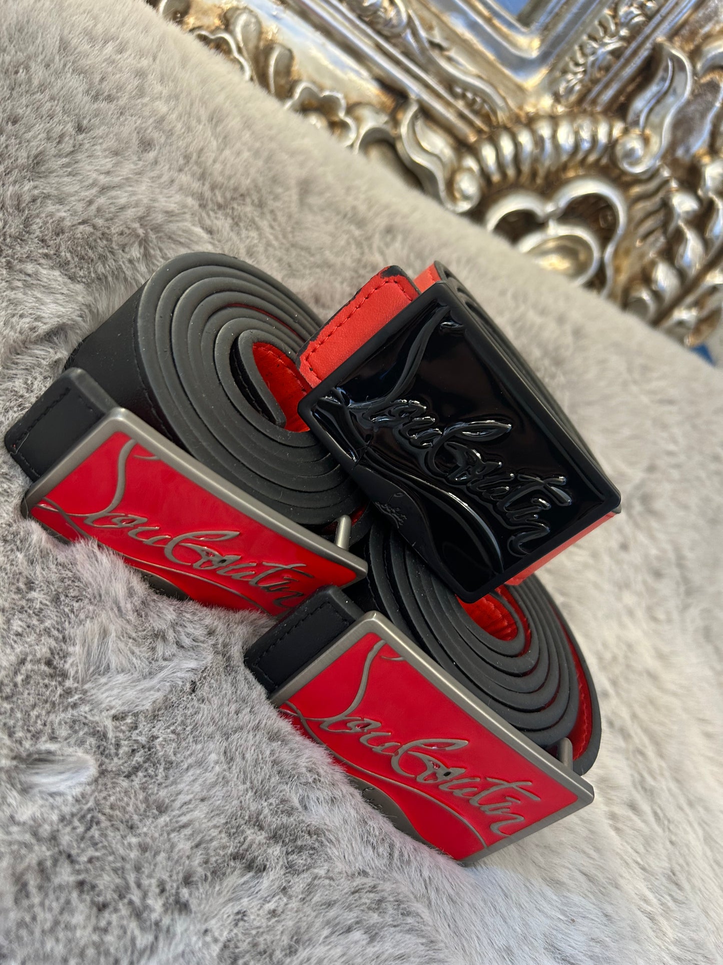 Red and black belts