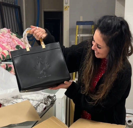 The CBS Brand Faux Leather Handbag