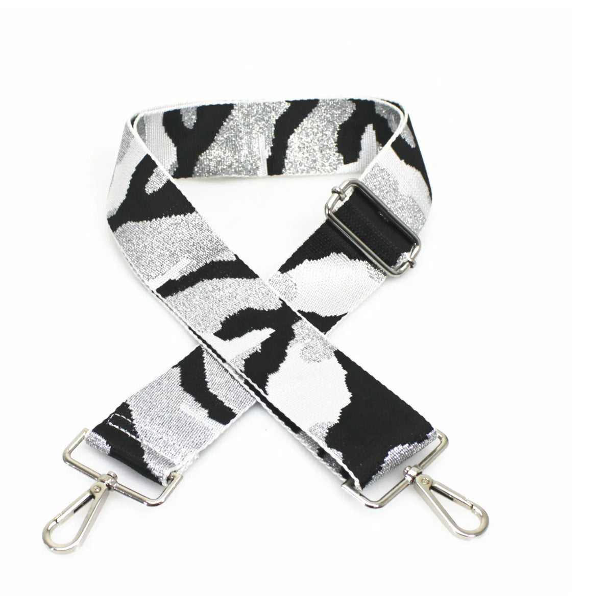 Patterned handbag strap