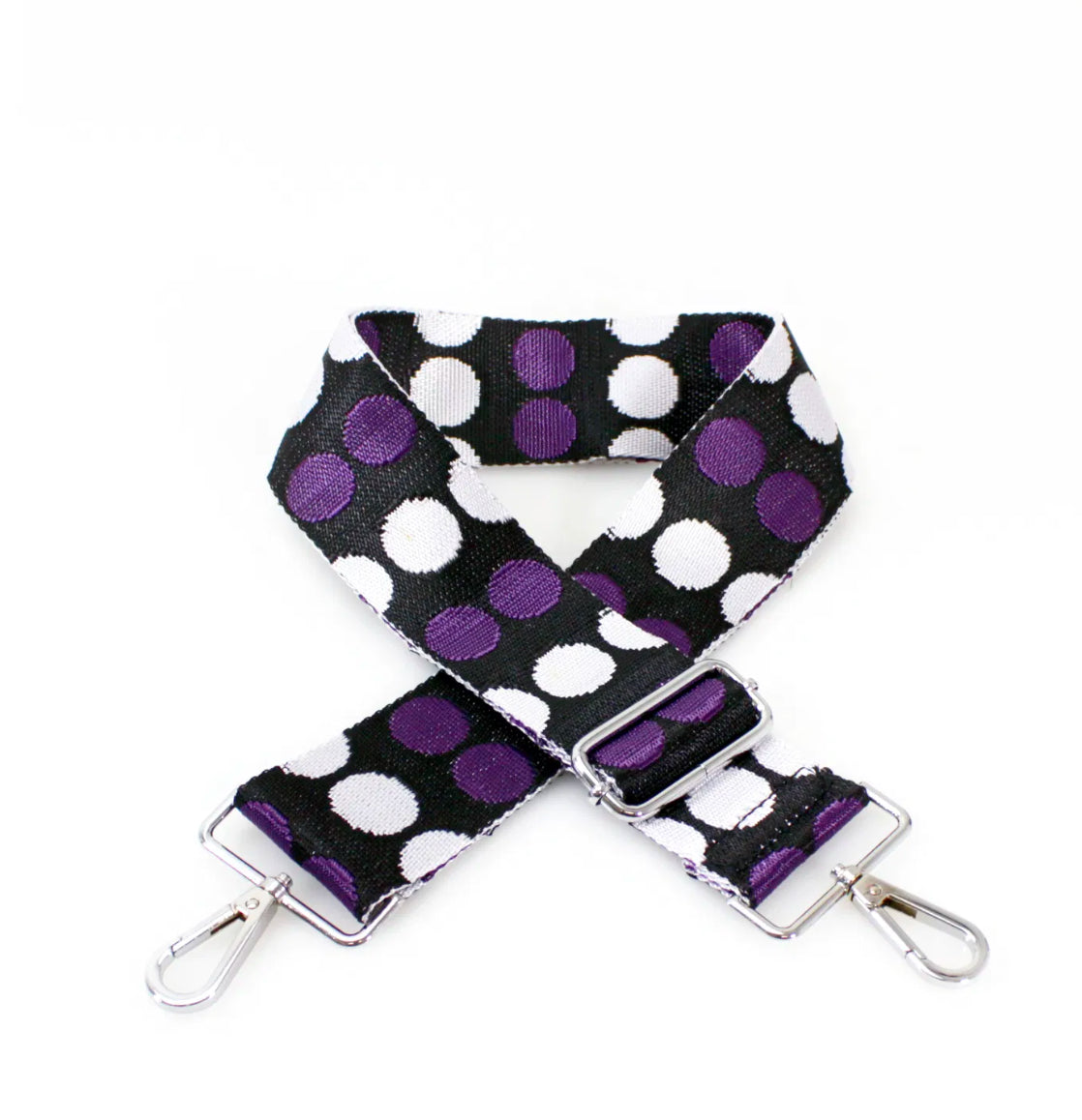 Patterned handbag strap