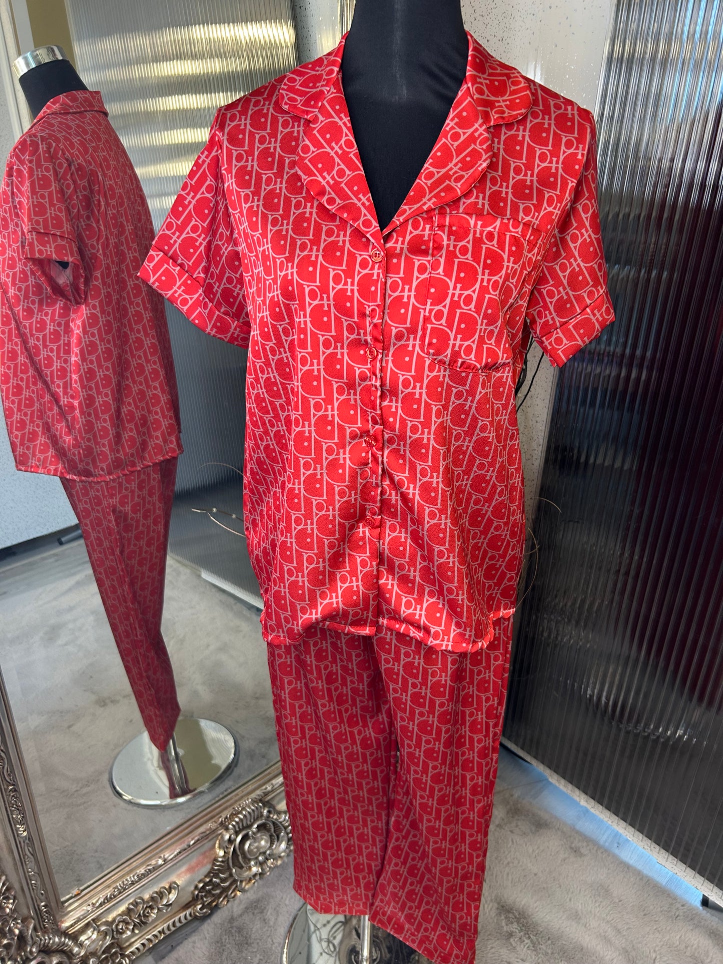Red pyjama set