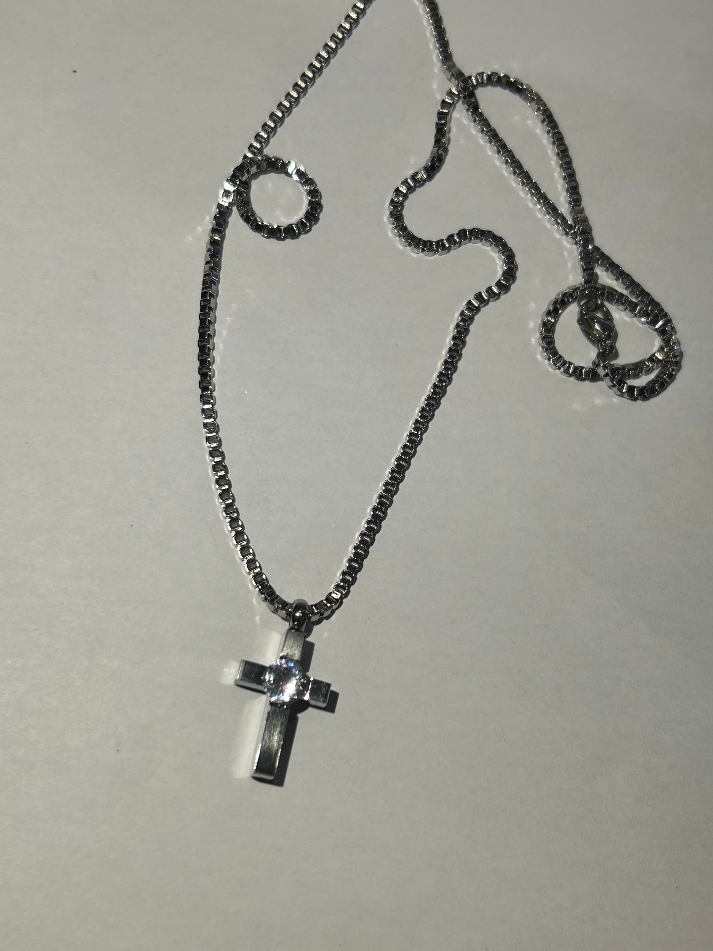 Mini Crystal center cross