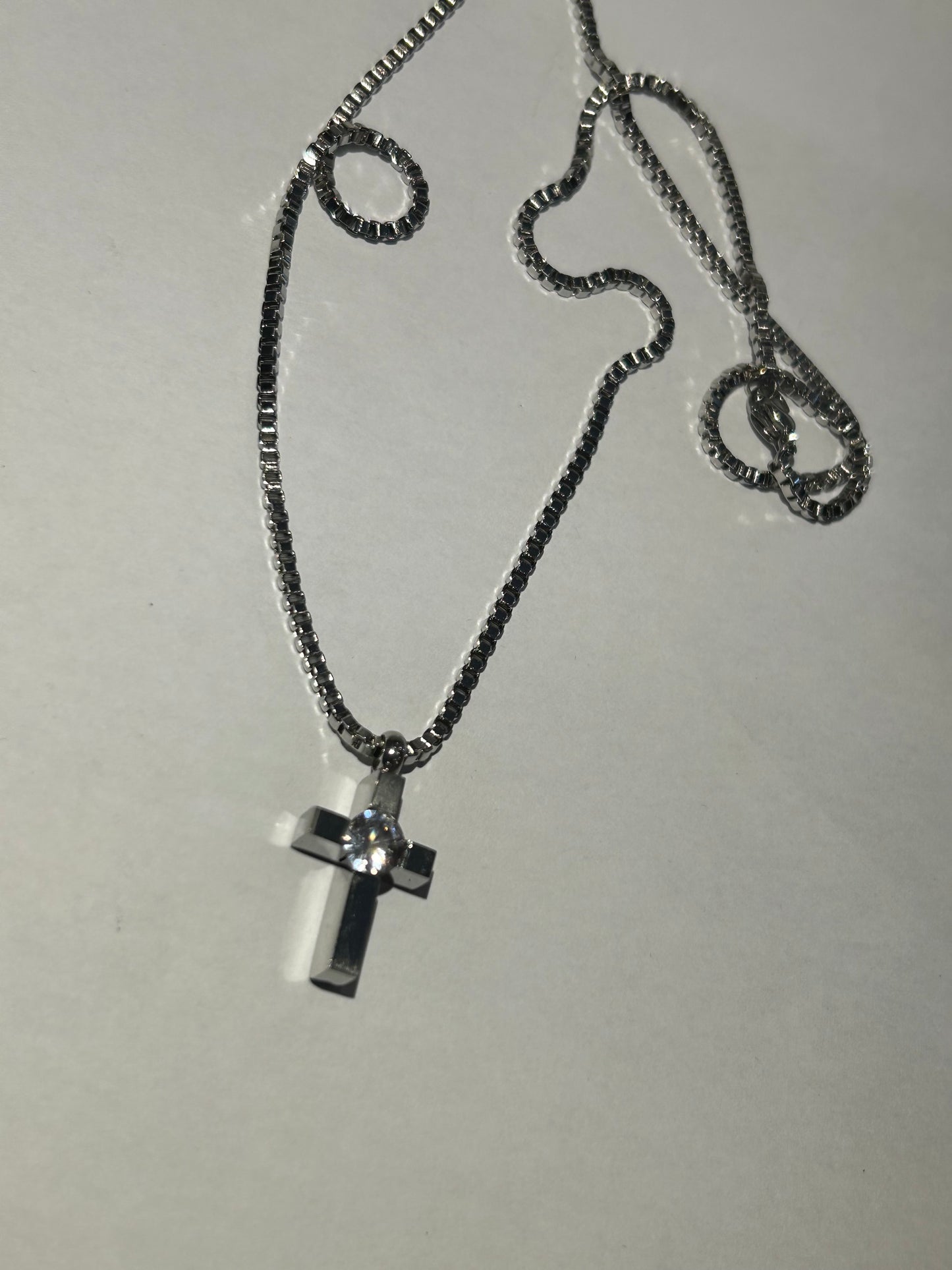 Mini Crystal center cross