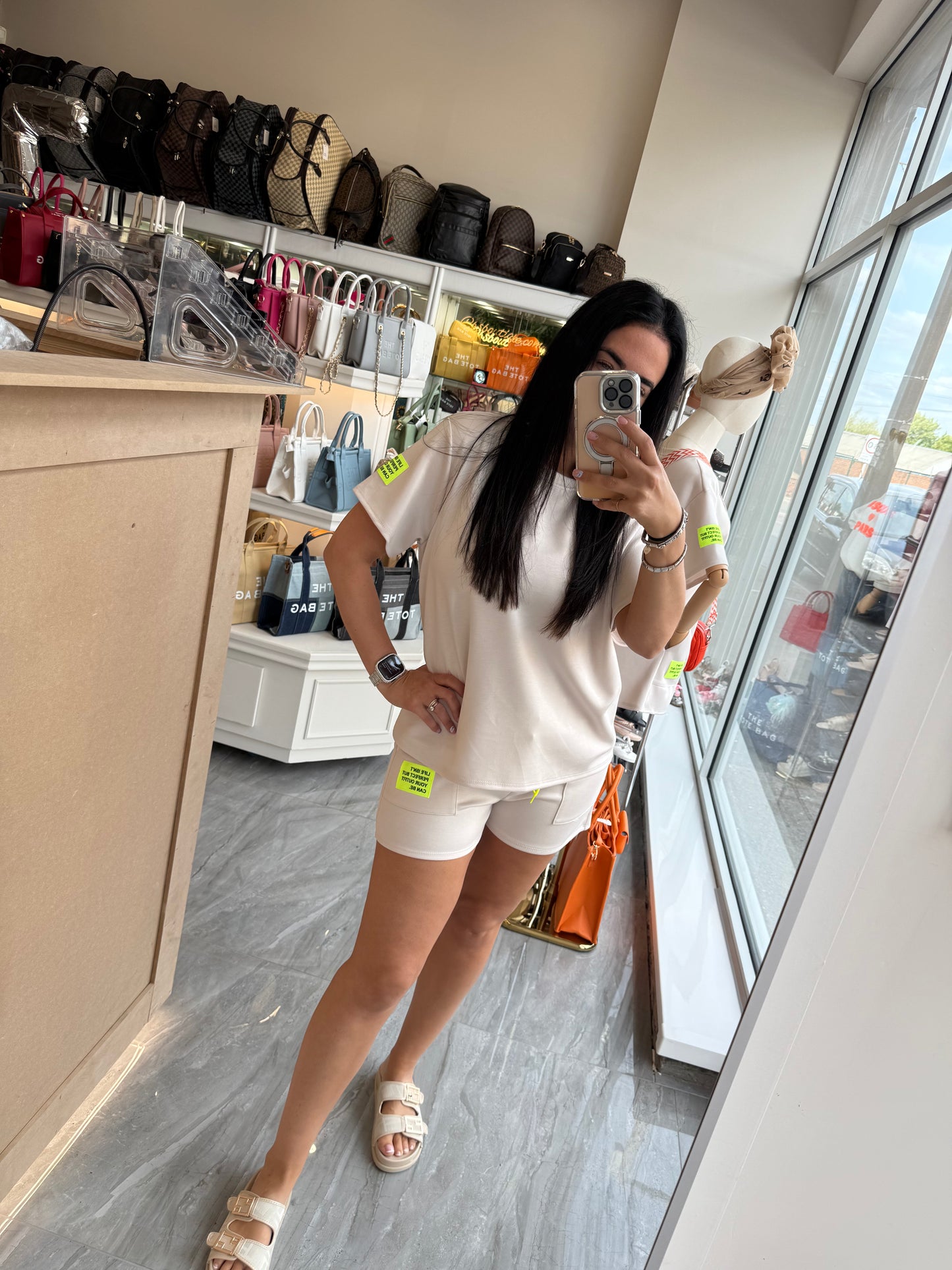 Short lounge wear set