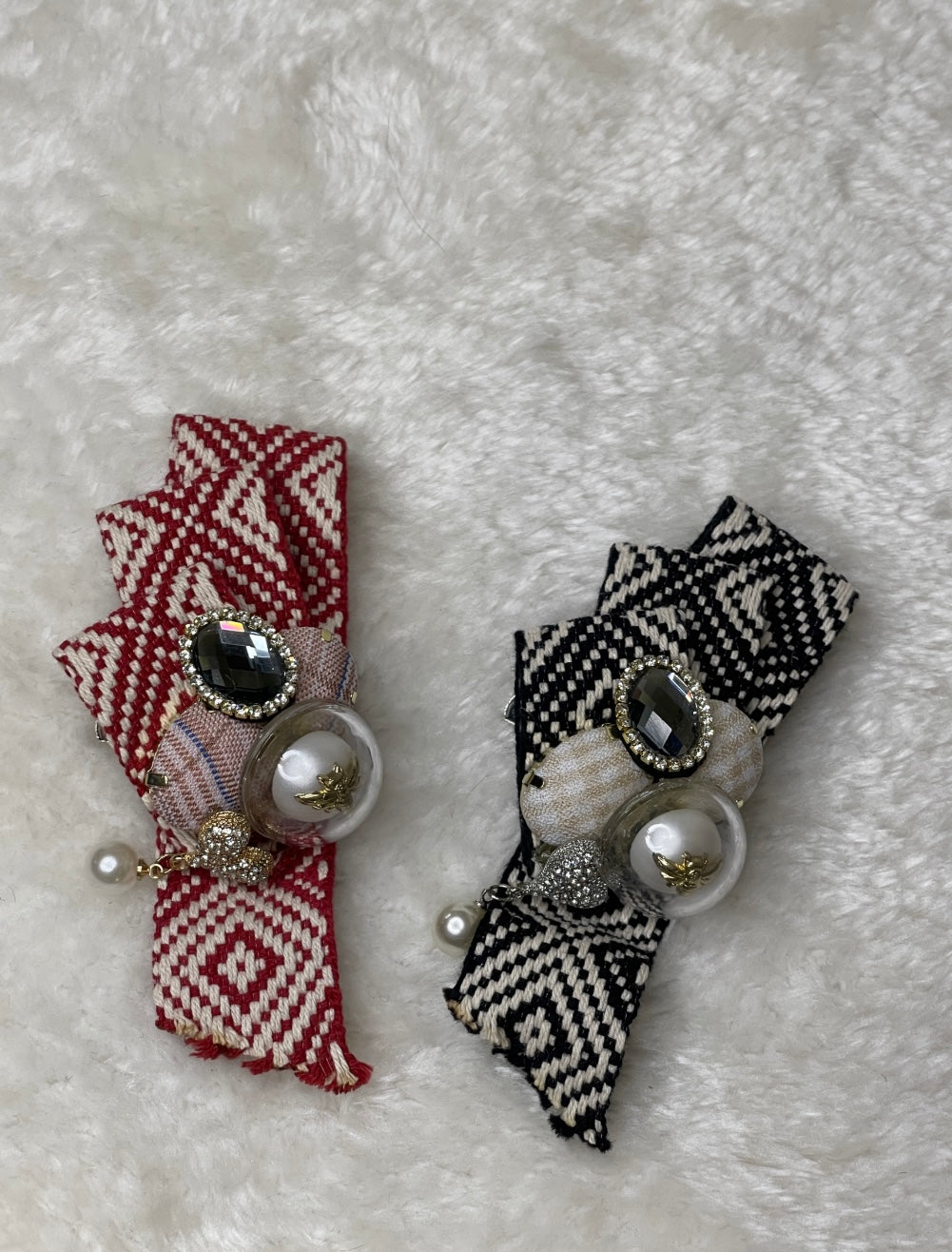 Brooch hair pin clip