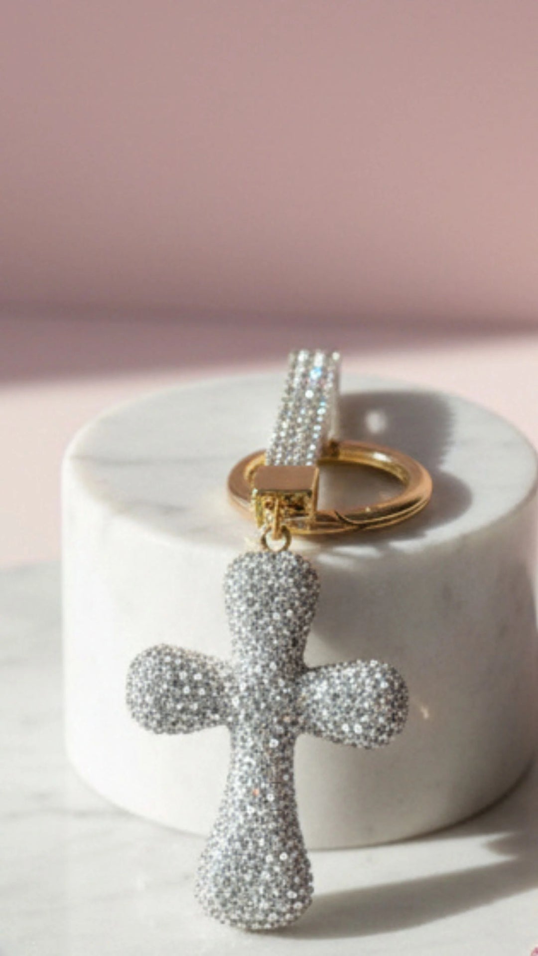 Bubble Crystal Key Ring &amp; Bag Charm