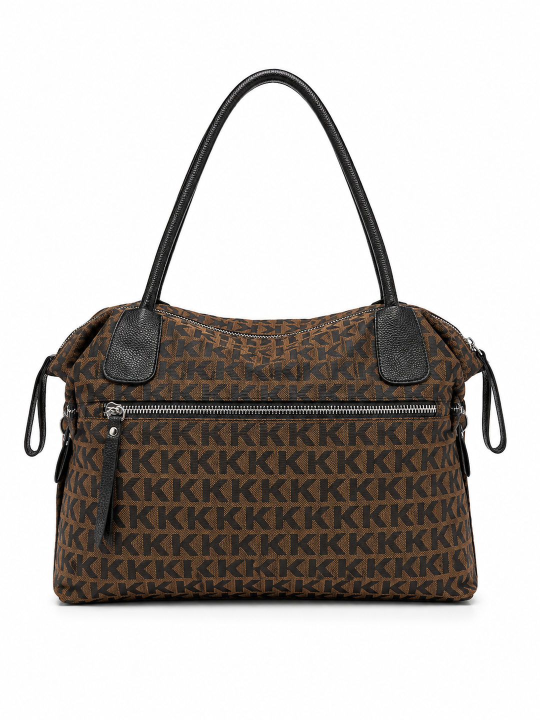 Brown Designer-Inspired Weekend Holdall | Travel Bag | CBS Boutique