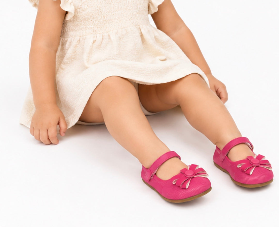 Bow Little Girls Shoes