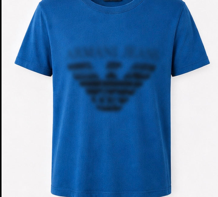 Women’s Blue letter T-shirt