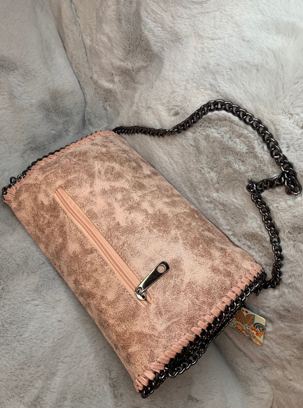 Velvet strap bag