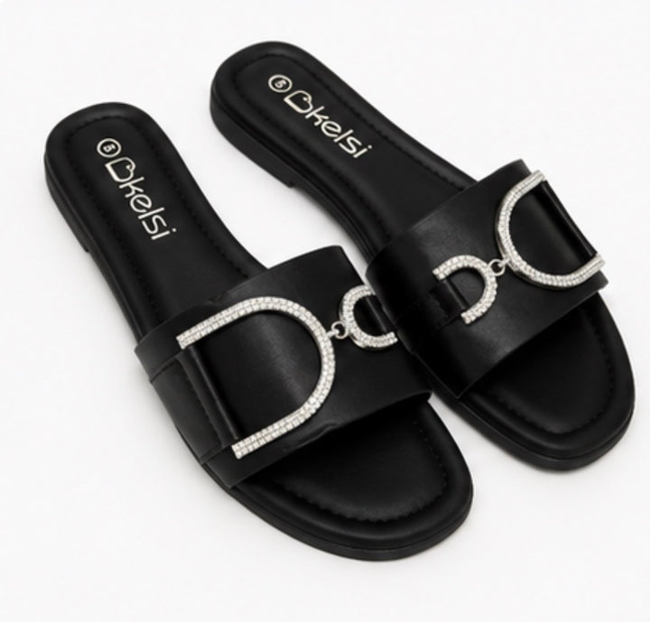 Black Crystal letter sliders