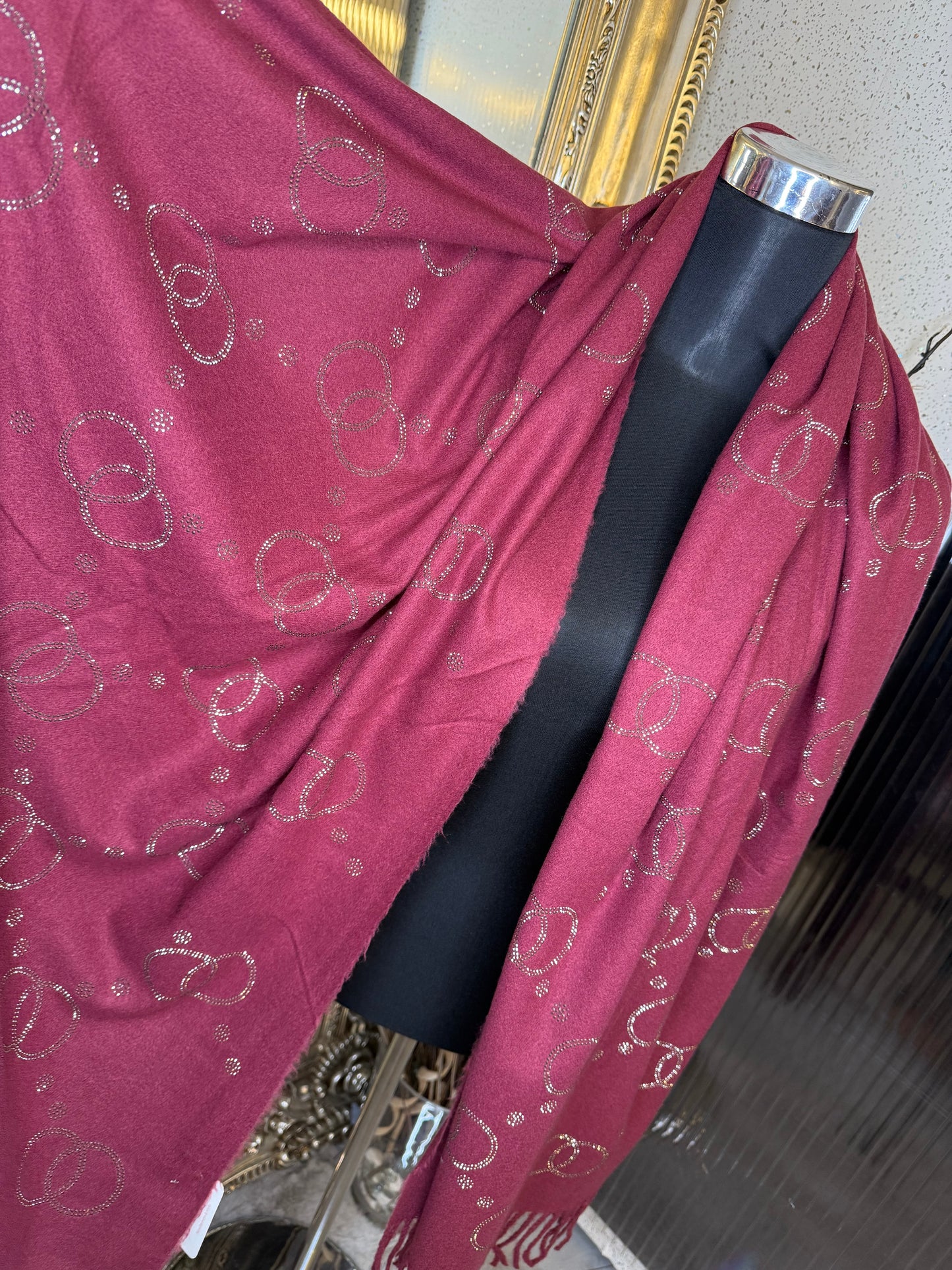 Crystal Chain Scarves