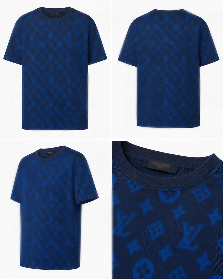 Men’s navy flower t-shirt