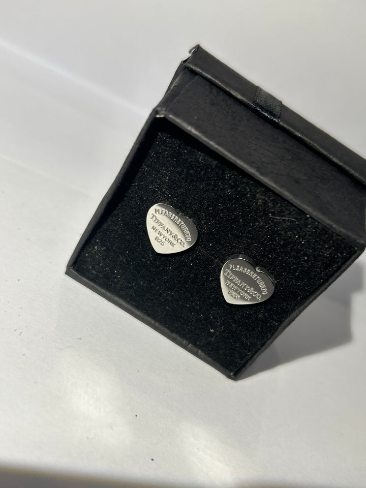 Silver writing filled heart