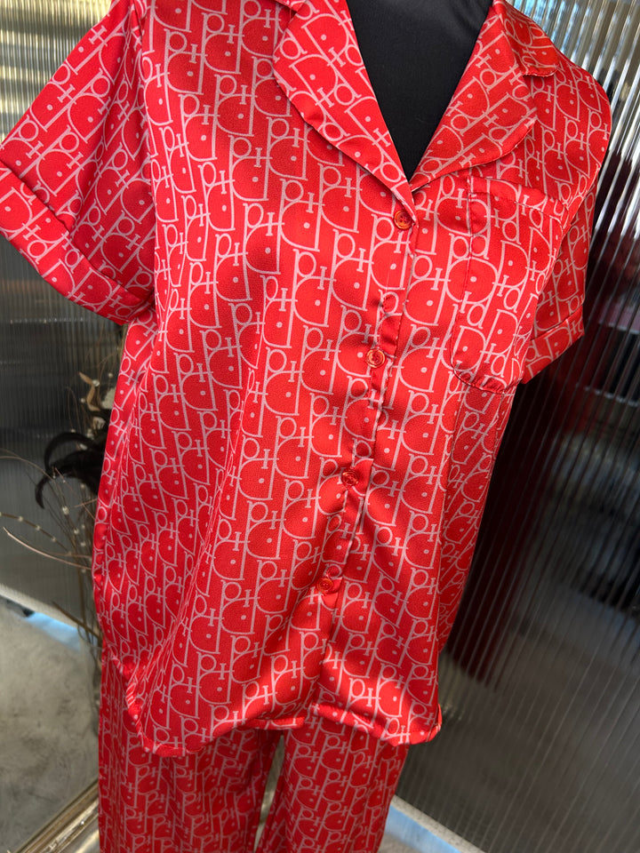 Red pyjama set