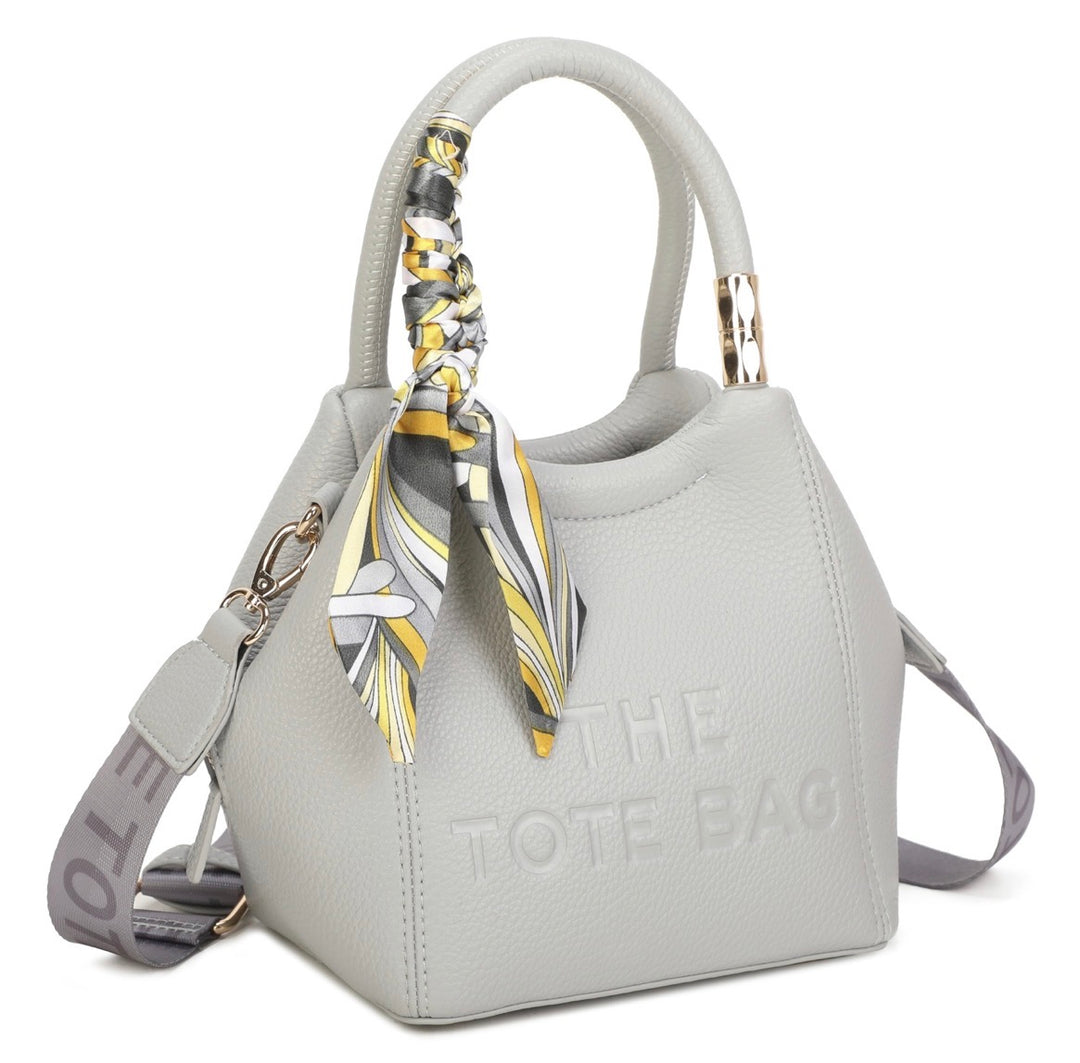 Scarf Detail Tote Grab bag
