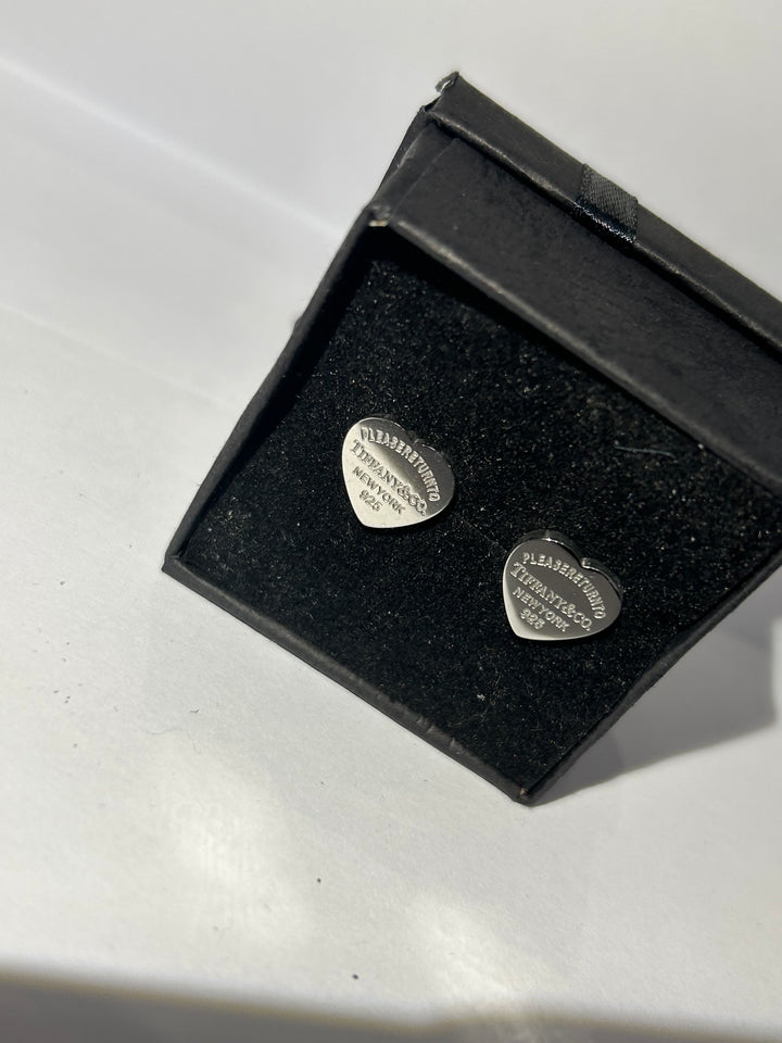 Silver writing filled heart