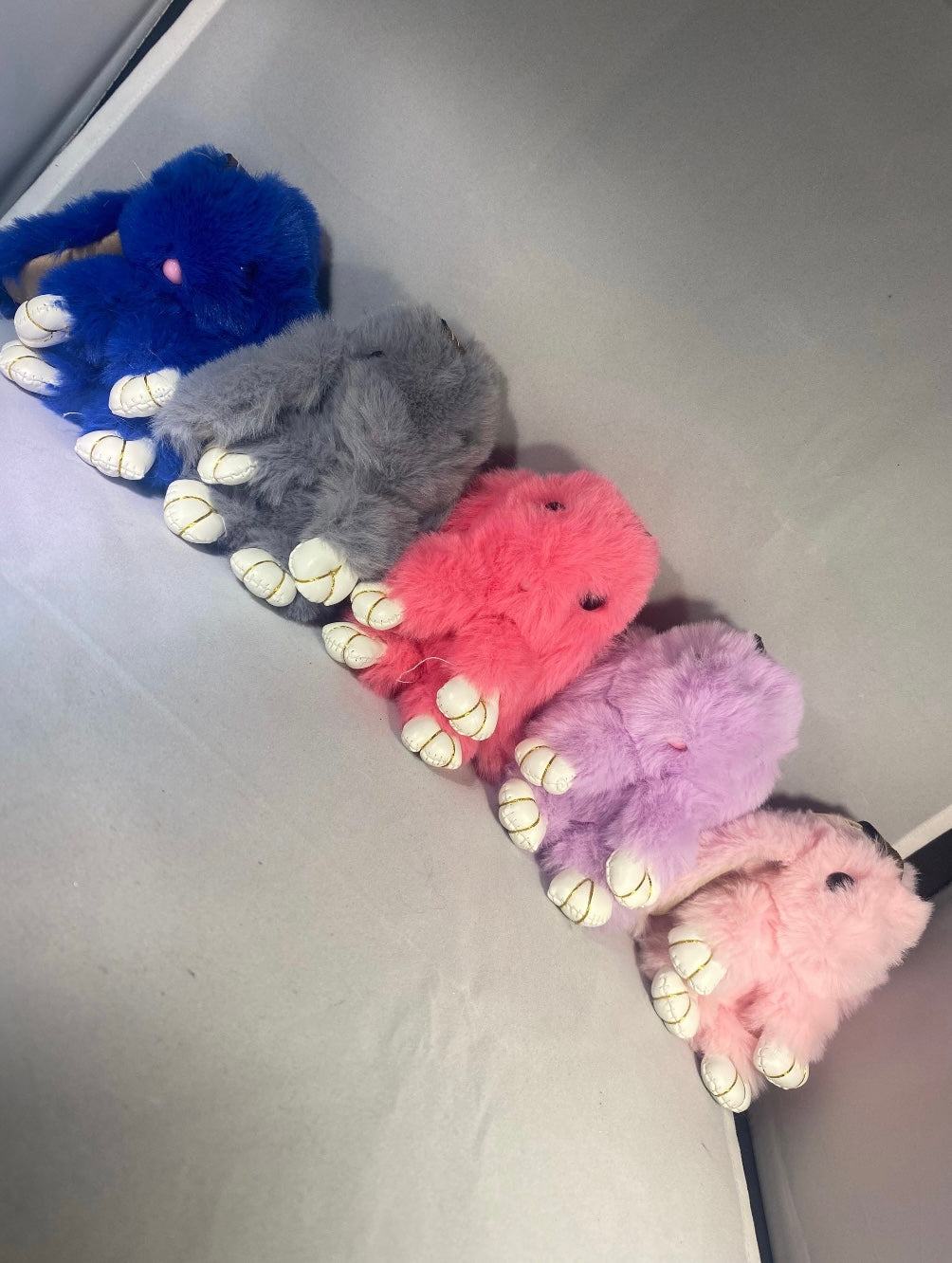 Bunny key ring chains