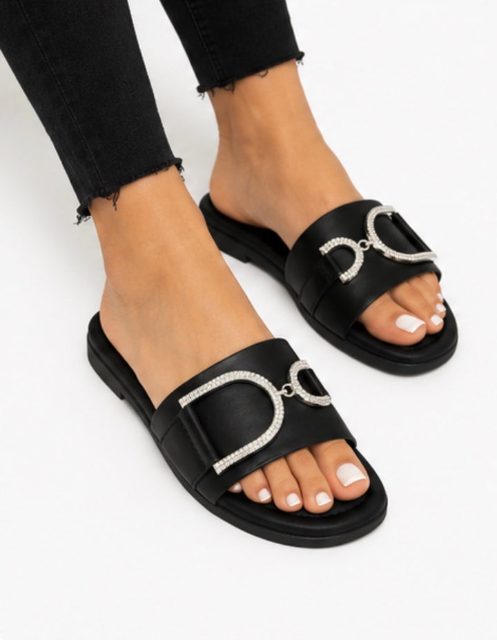 Black Crystal letter sliders