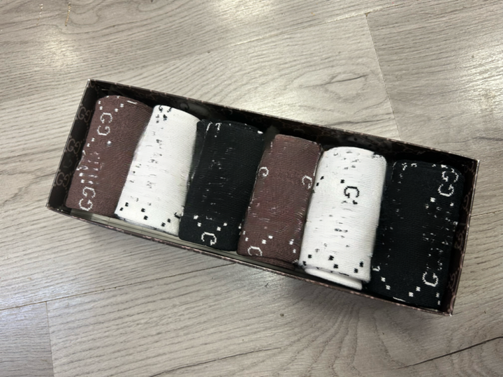 box pack of 6 socks 
