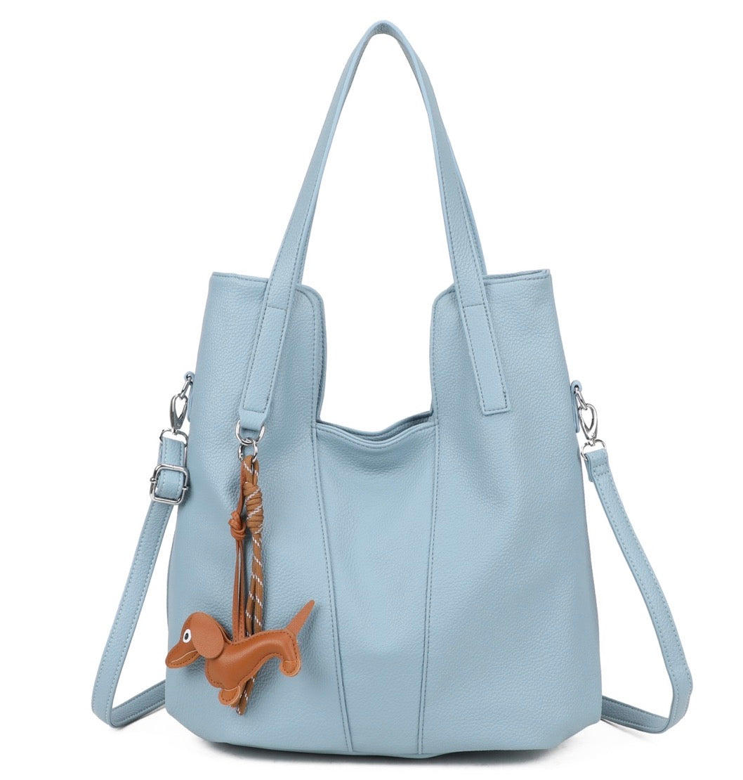 Dog Charm Shoulder bag
