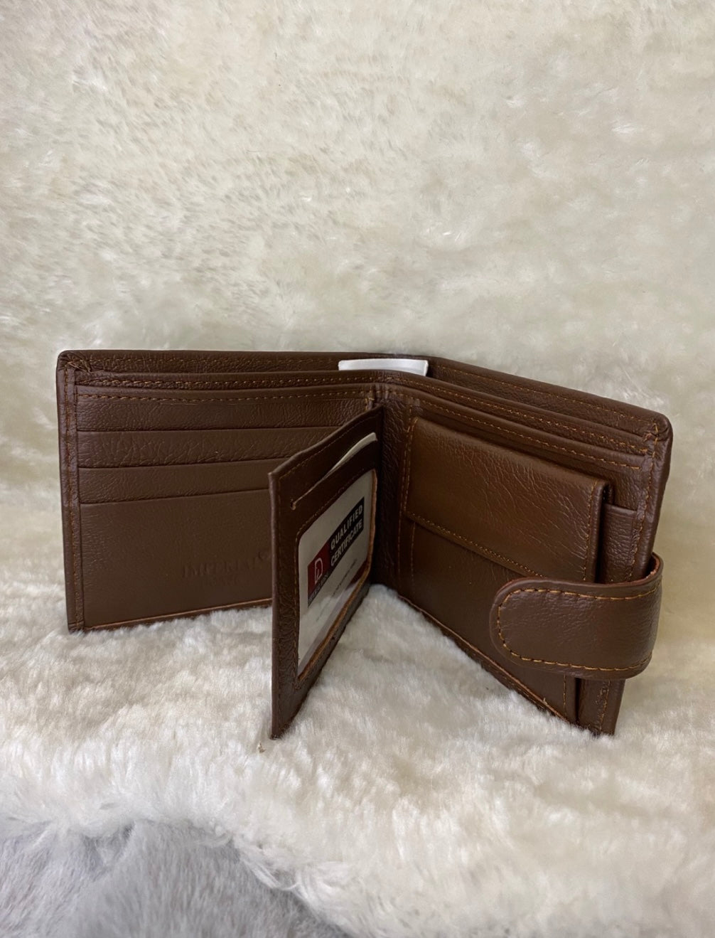 Mens leather wallet