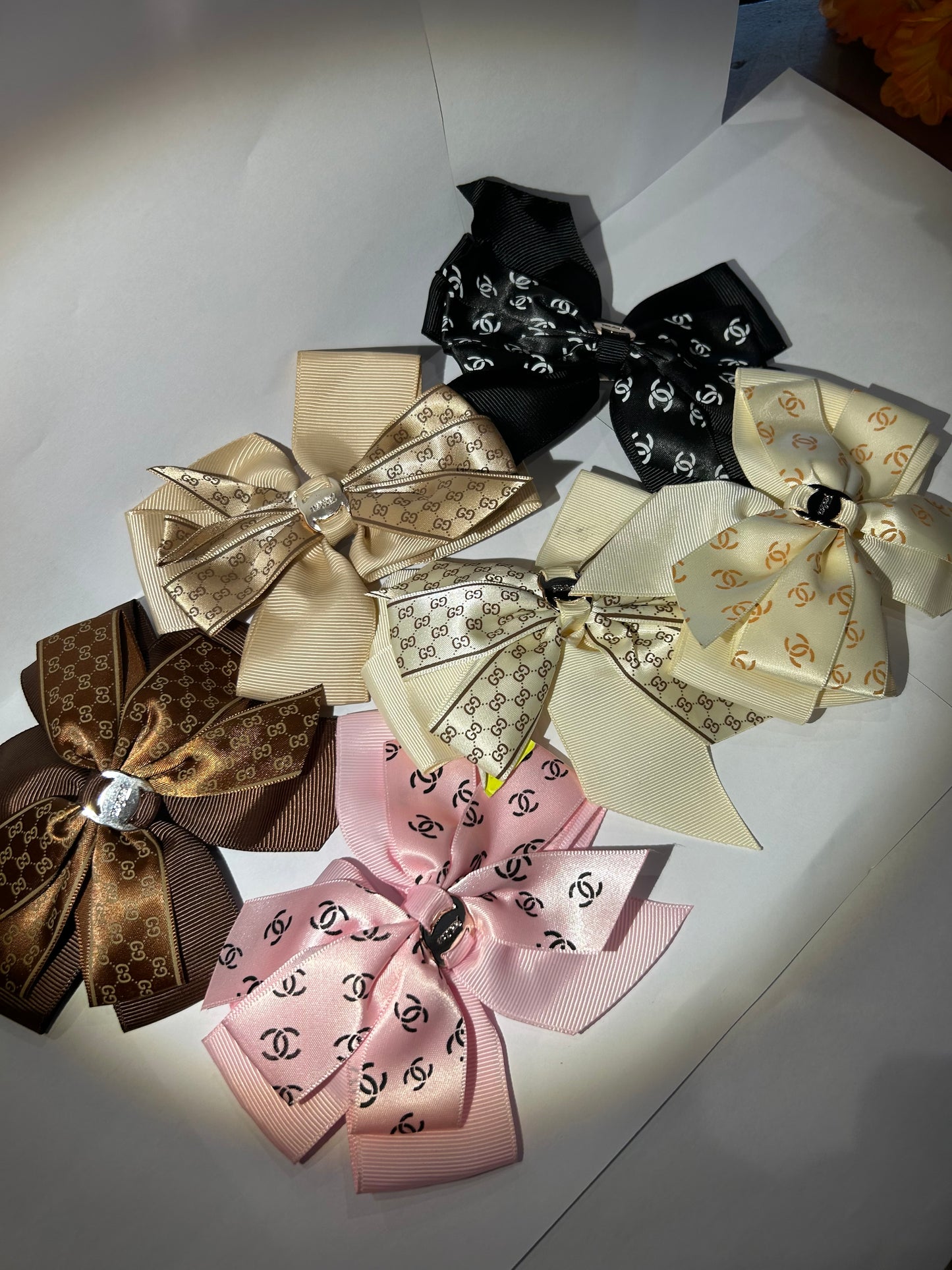 Ribbon hair bows