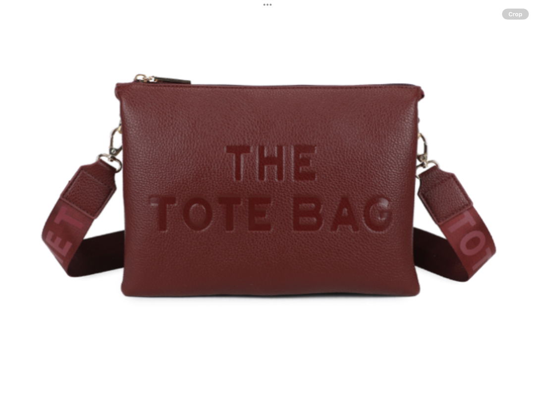 Wine tote bag with &