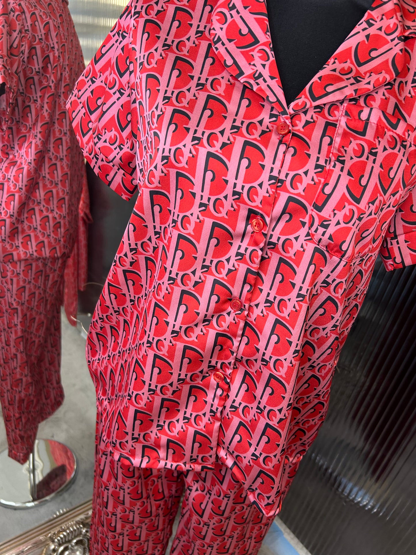 Red pyjama set
