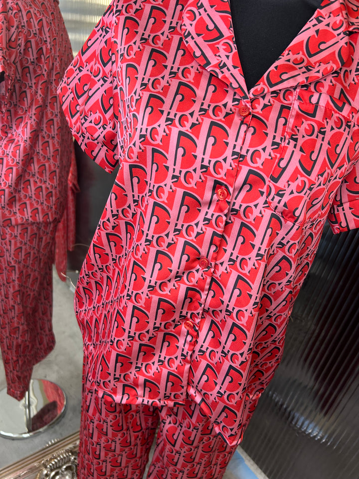 Red pyjama set