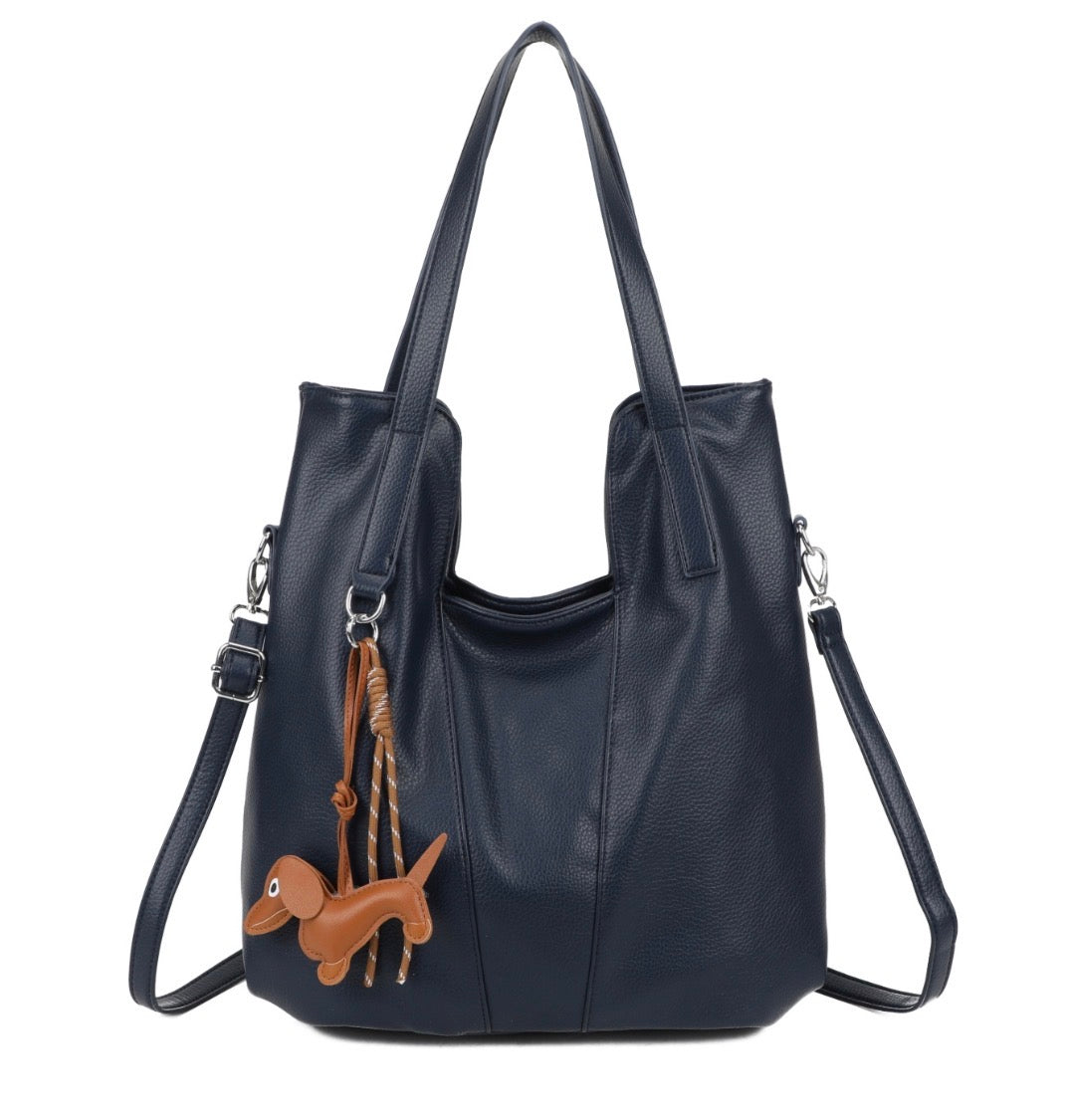 Dog Charm Shoulder bag