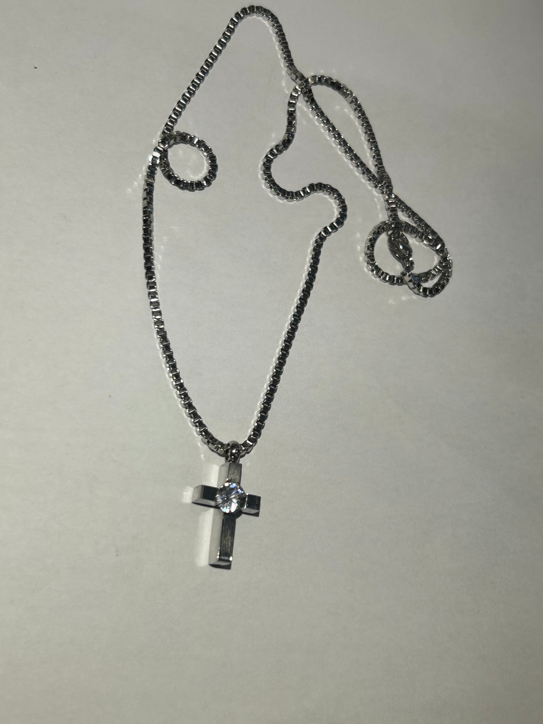 Mini Crystal Pendant Necklace