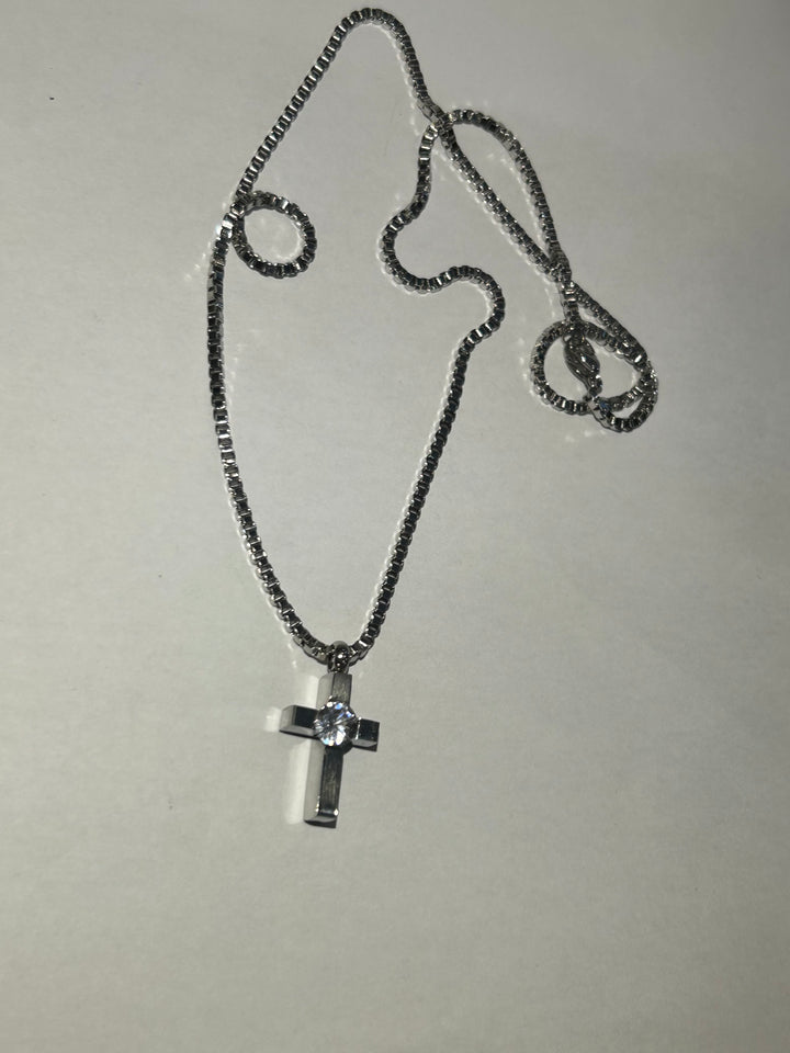 Mini Crystal Pendant Necklace