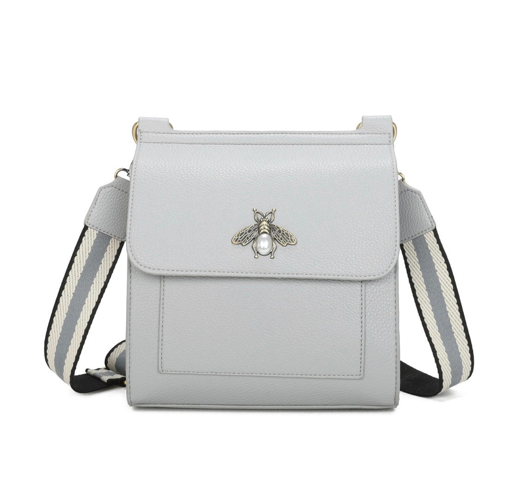 Bee Design Satchel Crossbody Bag