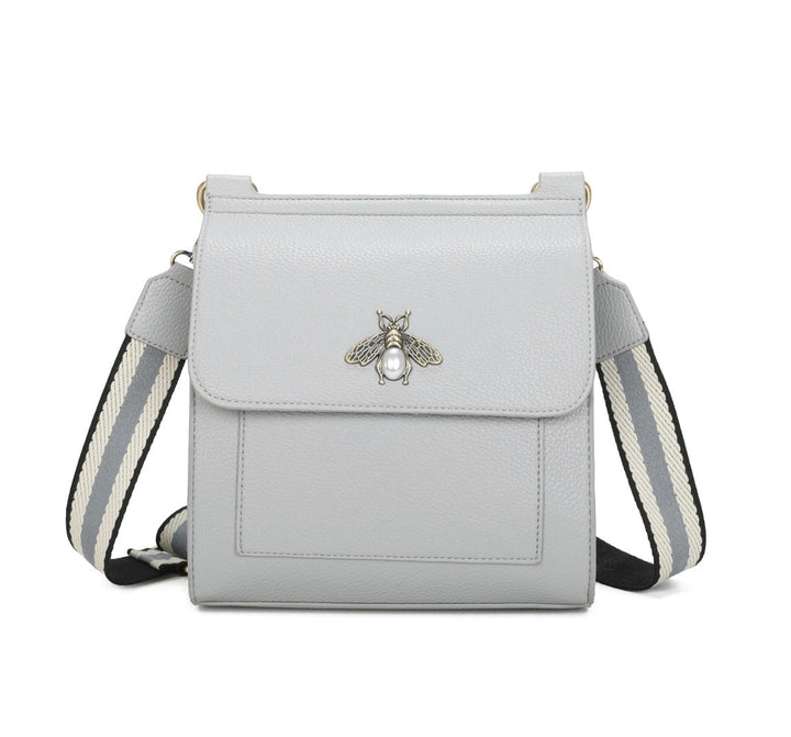 Bee Design Satchel Crossbody Bag