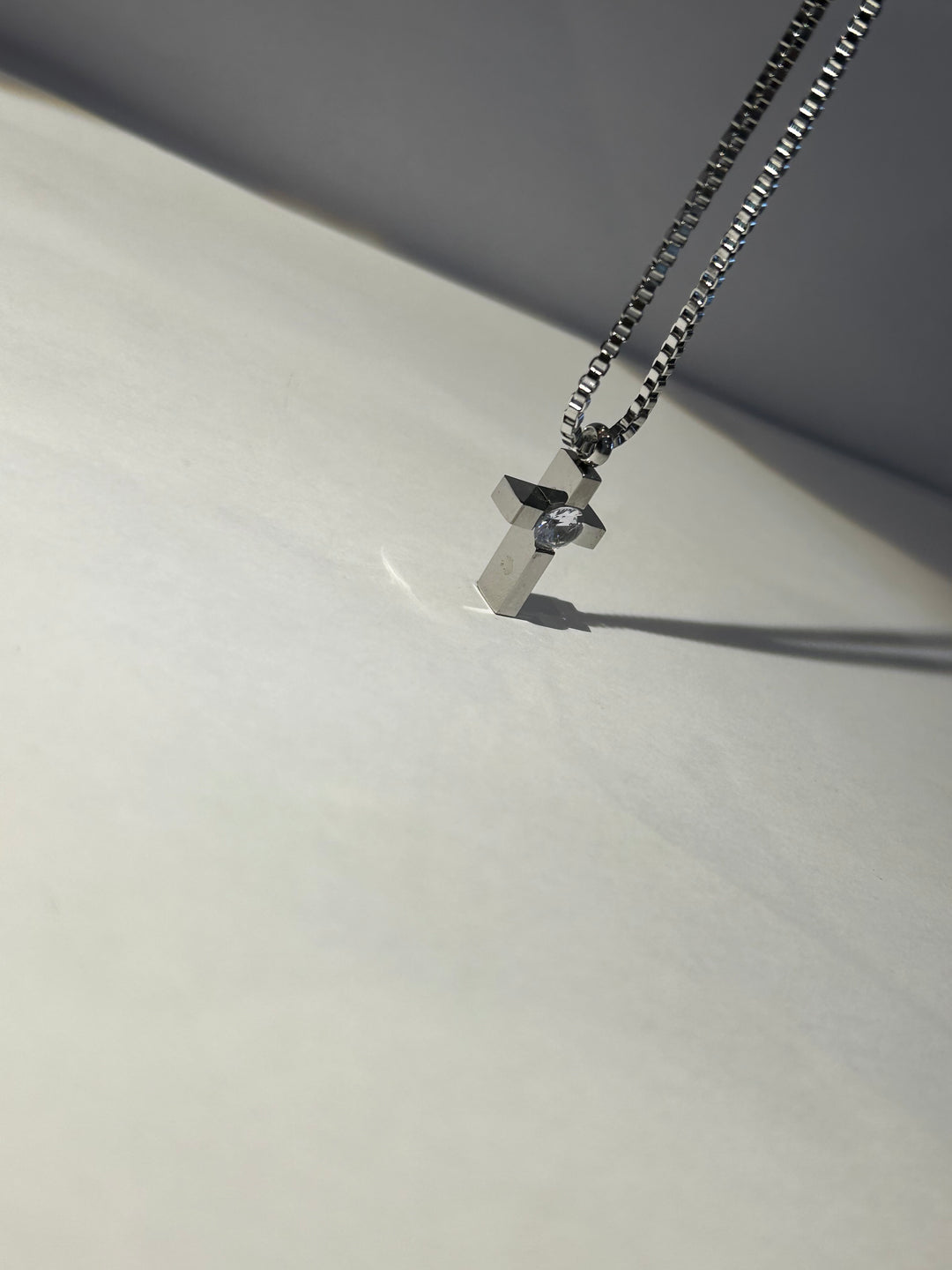 Mini Crystal Pendant Necklace