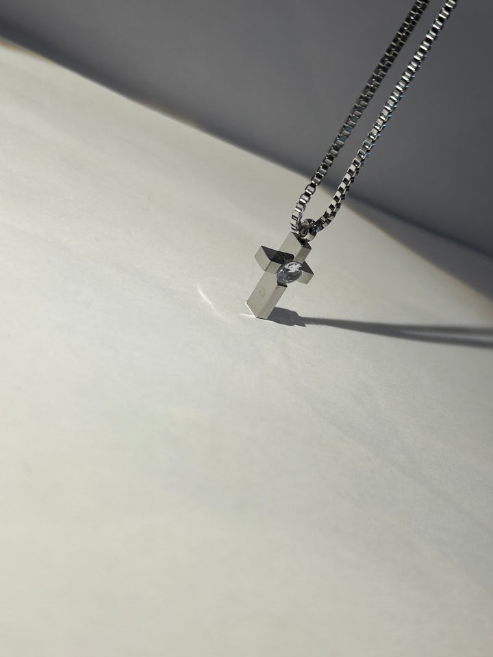 Mini Crystal Pendant Necklace