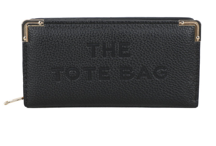 Large RFID Purse with Metal Corner Detail - The Tote Purse