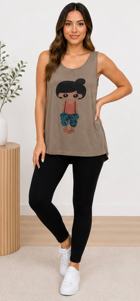 Women’s character vest