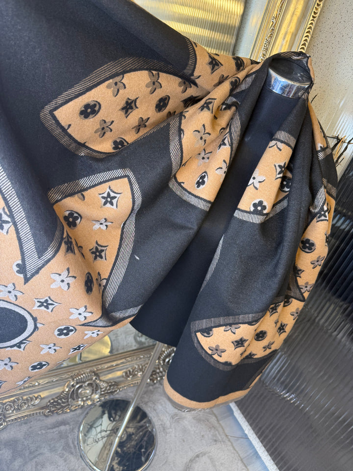 XL Flower print scarf