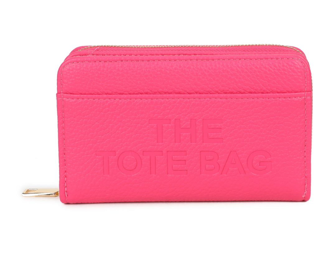 Pink wallet purse  with &