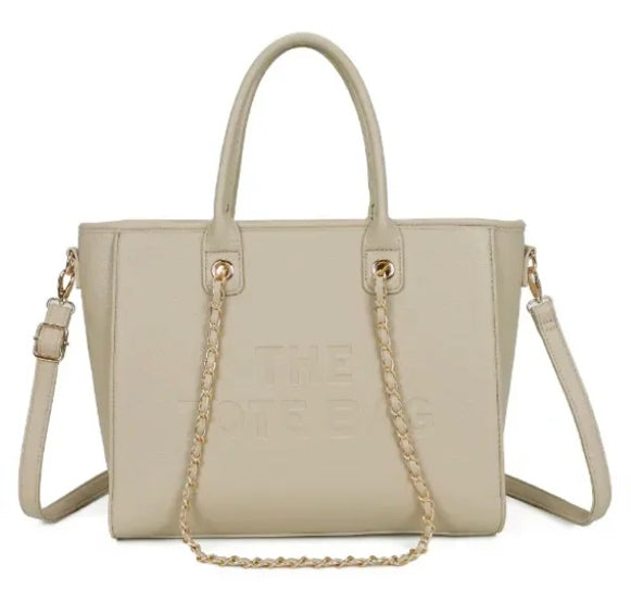 The Large Chain Tote Bag