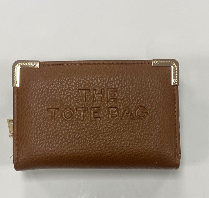 The Tote bag purse with gold edging