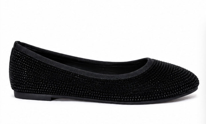 Sparkly Black Ballet Shoes
