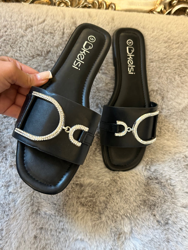 Black Crystal letter sliders