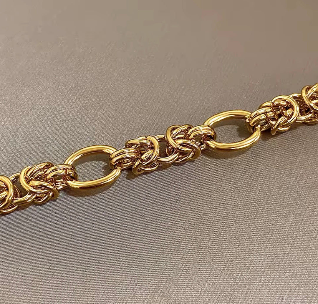 Stainless Steel Twisted Bracelets Bangles