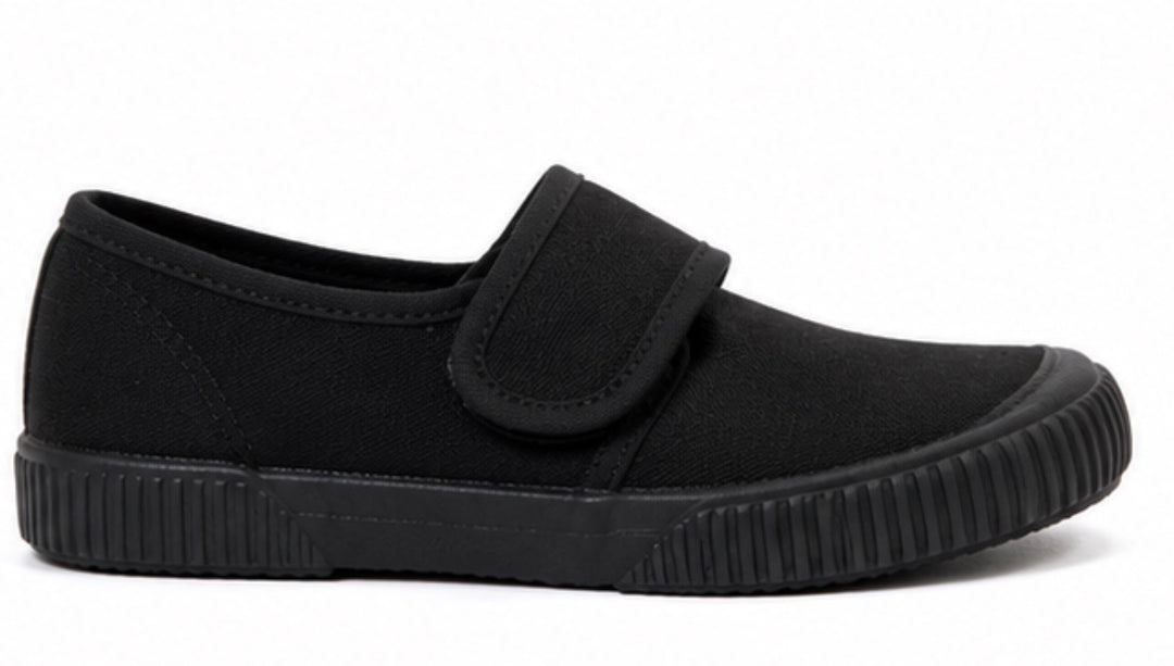 Black Velcro Pumps