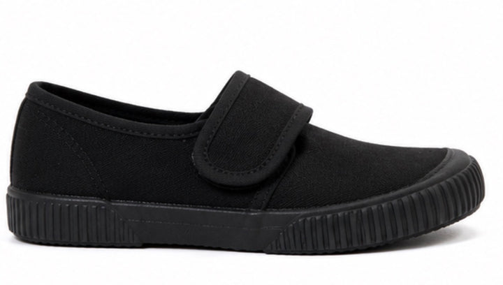Black Velcro Pumps