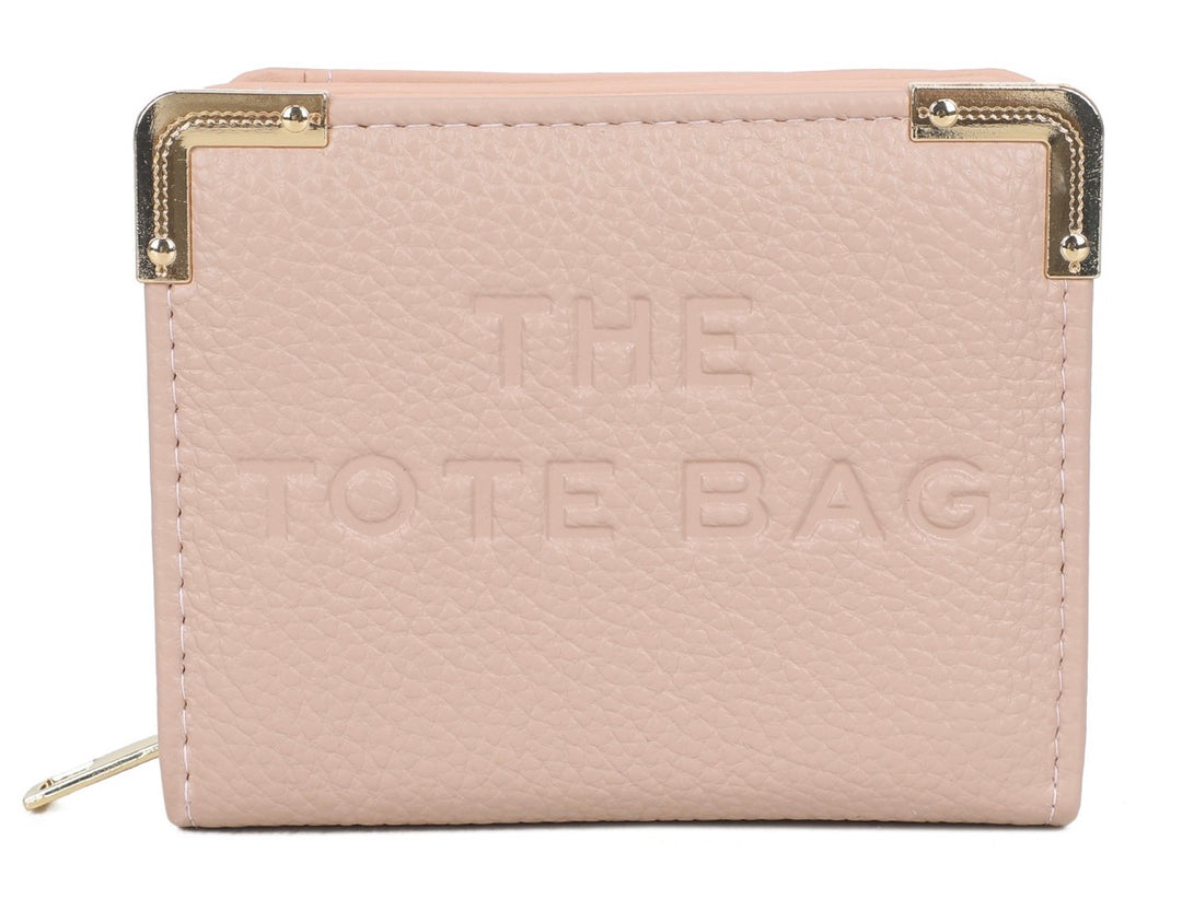 RFID Small Purse with Metal Corner Detail - The Tote Bag Purse