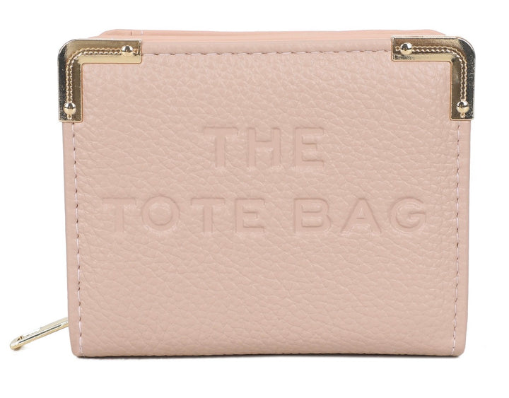 RFID Small Purse with Metal Corner Detail - The Tote Bag Purse